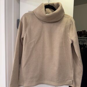 J. Crew Beige Cowl Neck Sweater